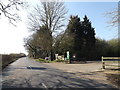 TM1855 : B1077 Helmingham Road. Ashbocking by Geographer