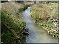 River Bourne at on North West side of  High House Lane