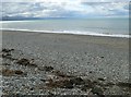 SH5038 : Pebble beach near Criccieth by Eirian Evans