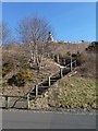 Stairway up Dundee Law