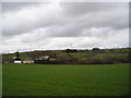 Buildings and wind farm