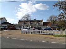TM0759 : The Crown Public House, Stowupland by Geographer
