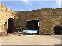 NU2328 : Limekilns at Beadnell Harbour by Richard Thomas