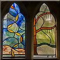 TF0373 : Stained glass window, Ss Peter & Paul church, Reepham by Julian P Guffogg