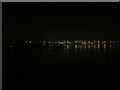 TM2634 : The port of Felixstowe at night by Jonathan Thacker