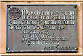 Plaque - Oban Municipal Building