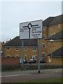 Roadsign on Gun Cotton Way