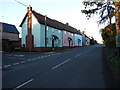 New cottages beside the Colchester Road