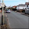 Neighbourhood Watch notice on a Church Road lamppost, Cheltenham