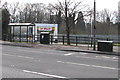 Lansdown Road bus shelter and telecoms cabinets, Cheltenham