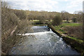 Weir on the River Rother near Beighton