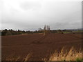 Ploughed field near Baledgarno