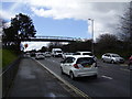 Pedestrian footbridge over Outlands Road