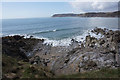 SS5987 : Rocks at the eastern side of Caswell Bay by Bill Boaden