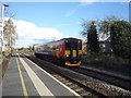 SK2129 : Train approaching Tutbury and Hatton railway station by JThomas