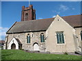 Close up of St Nicholas Church, Plumstead