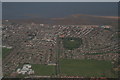 Thrunscoe, one of the Thorpes of Clee: aerial 2016