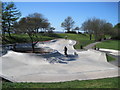SJ3785 : Skateboard Park, Otterspool by Sue Adair