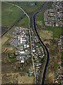 The Forth and Clyde Canal from the air