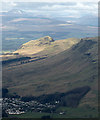 Strathblane and Dumgoyne Hill from the air