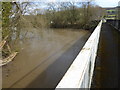 The River Severn / Afon Hafren at Leighton Bridge near Welshpool