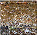 SP4241 : Benchmark on St Peter's Church by Roger Templeman