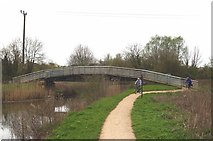 TL4511 : Bridge to Honeymead Marsh by Glyn Baker