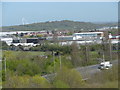 Looking from the old Wembley Stadium towards the new stadium