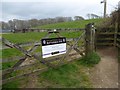 Sign for Stamford Hill Battle Site