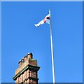 SJ9494 : The flag of St George by Gerald England