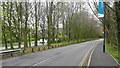 Border Road of the University next to the A27