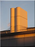 NT2375 : Evening light on chimneys [2] by M J Richardson