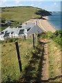 The coast path at Hallsands