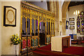 Inside Newport Pagnell Parish Church