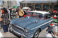 View of a Humber Super Snipe in the Classic Car Boot Sale in King