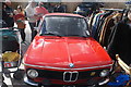 View of a BMW 2002 in the Classic Car Boot Sale in King