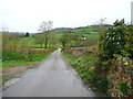 The lane below Loughwood Meeting House, Dalwood