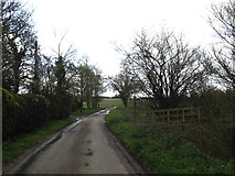 TM1453 : Bull's Road & footpath by Geographer