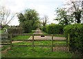 Access road to Lakeside Allotments, Witney, Oxon