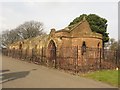 SJ3694 : Northern Catacomb Entrance Building, Anfield Cemetery, Liverpool by Graham Robson
