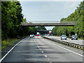 Ladywood Lane Bridge over the A1