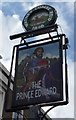 Sign for the Prince Edward public house