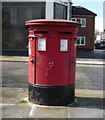 Double Elizabeth II postbox on High Road, East Finchley