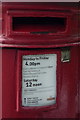 Detail, Edward VII postbox on Broadlands Road