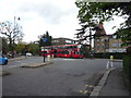 Bus stop and shelter on the A110, Enfield