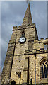 SE7984 : Tower of the Parish Church of St Peter and St Paul, Pickering, Yorkshire by Christine Matthews