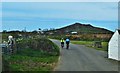 Cycling Past Waun Beddau