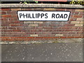 Phillipps Road sign