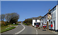 The A39 near Bursdon Moor, Devon