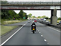 SK7964 : Ossington Road Bridge over the A1 at Carlton-on-Trent by David Dixon